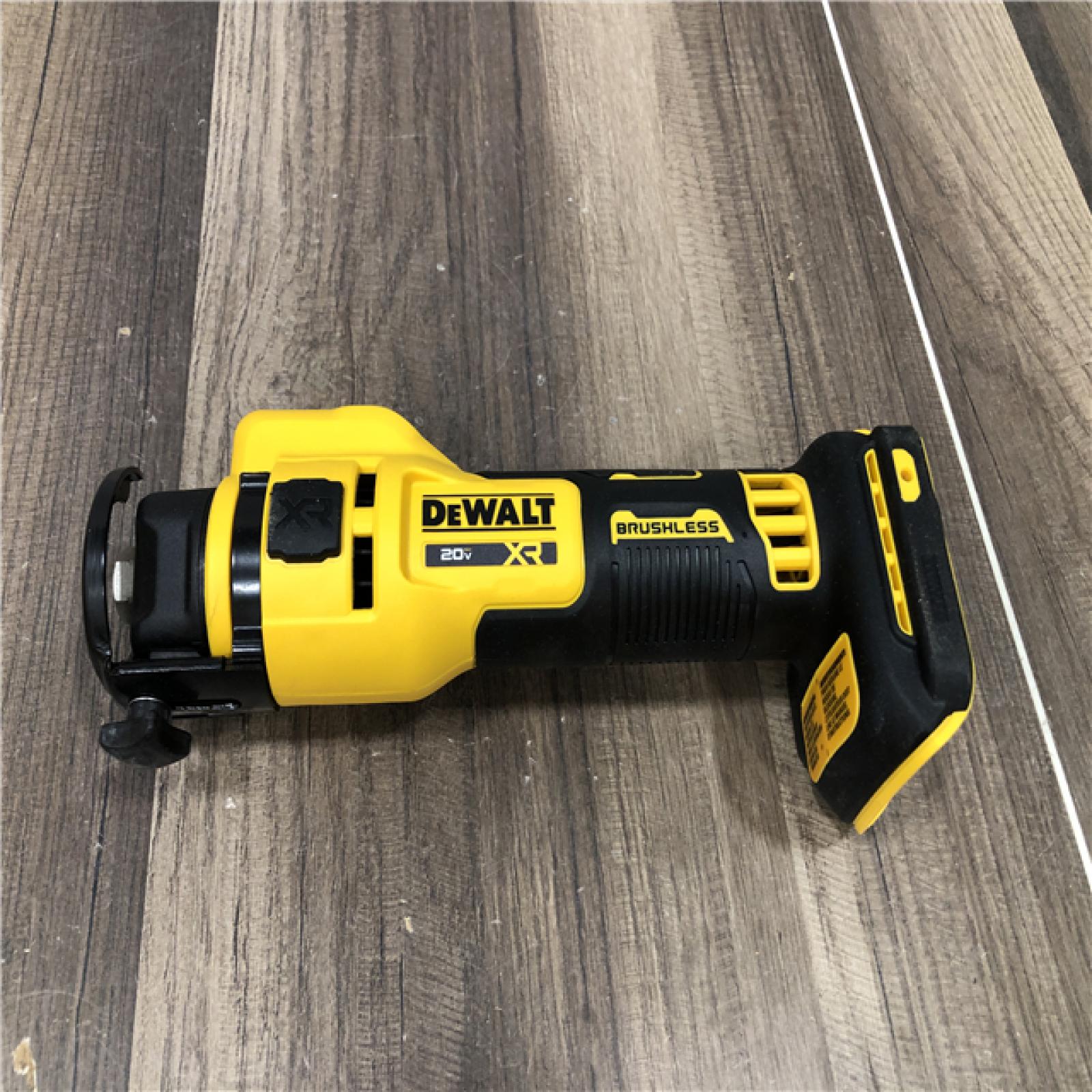 AS-IS DEWALT XR 20V Lithium-Ion Cordless Rotary Drywall Cut-Out Tool (Tool Only)