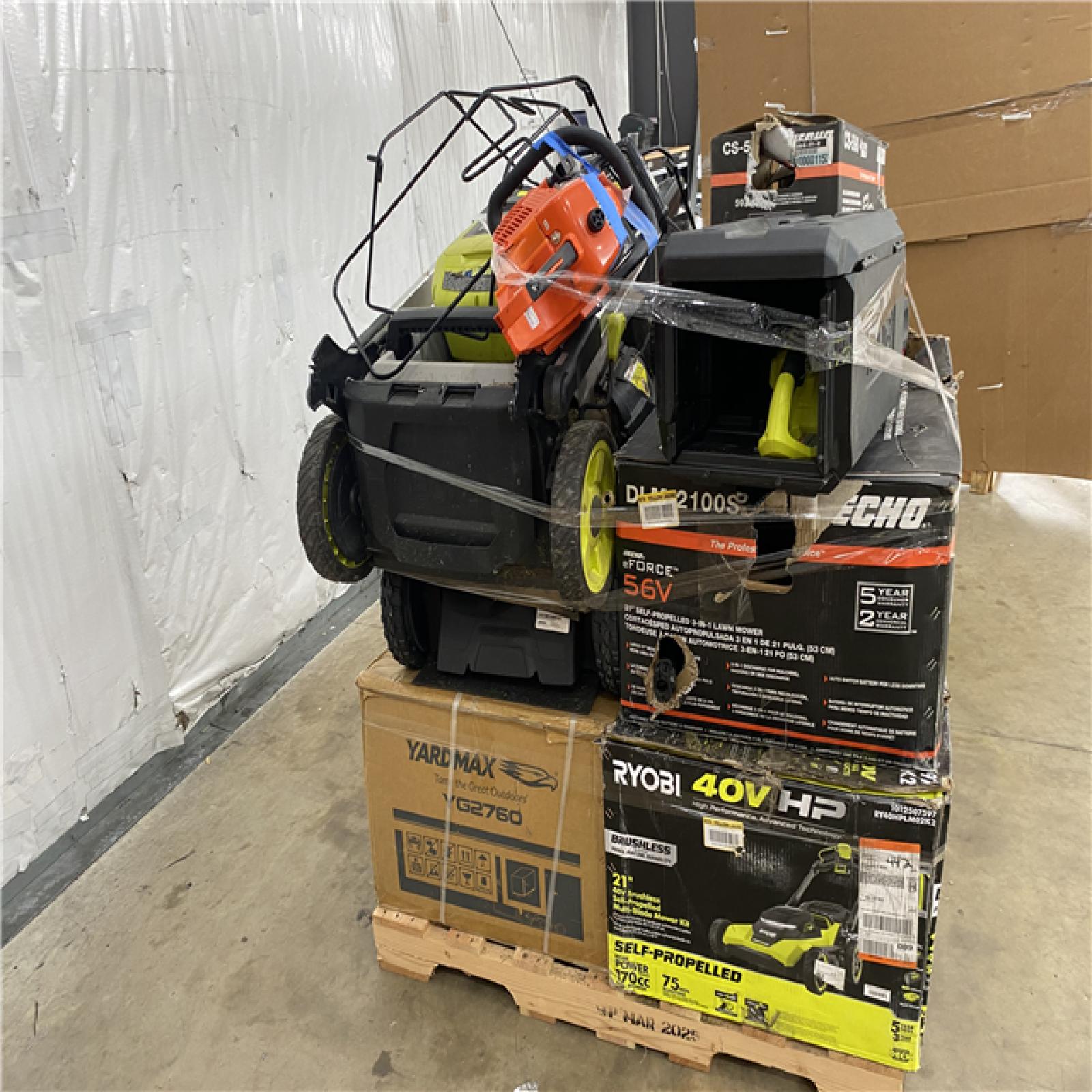 Houston Location - AS-IS Outdoor Power Equipment