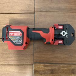 California AS-IS Milwaukee M18 Short Throw Press Tool Kit with Pex Crimp Jaws  Includes (2) Batteries  Charger and Hard Case