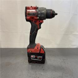 AS-IS - Milwaukee M18 FUEL 18-Volt Lithium-Ion Brushless Cordless 1/2 in. Hammer Drill/Driver Kit