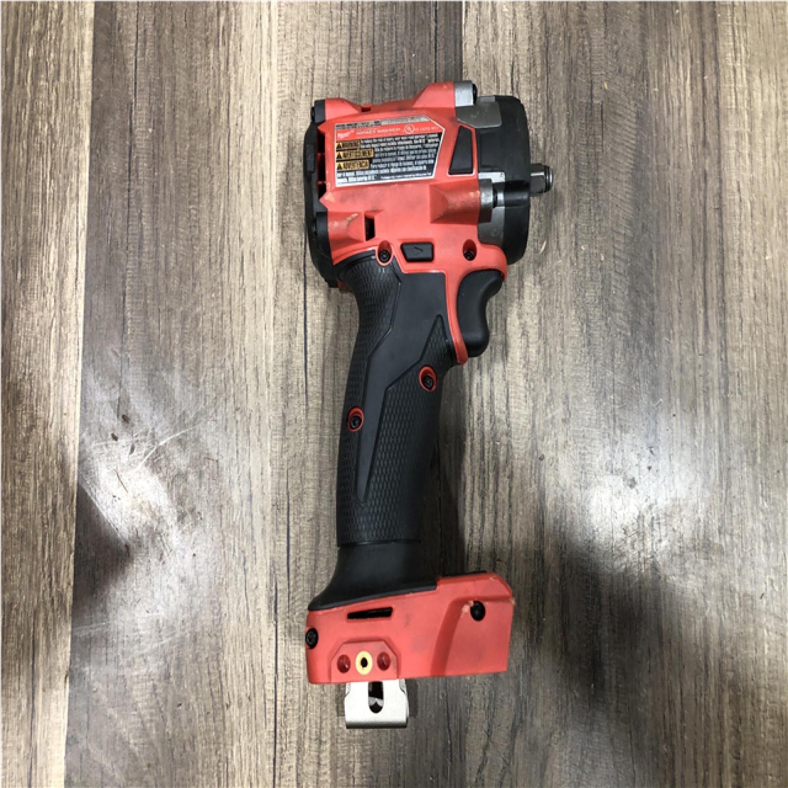AS-IS Milwaukee FUEL GEN-3 18V Lithium-Ion Brushless Cordless 3/8 in. Compact Impact Wrench with Friction Ring (Tool-Only)