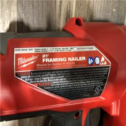 AS-IS Milwaukee FUEL 3-1/2 in. 18-Volt 21-Degree Lithium-Ion Brushless Cordless Framing Nailer (Tool-Only)