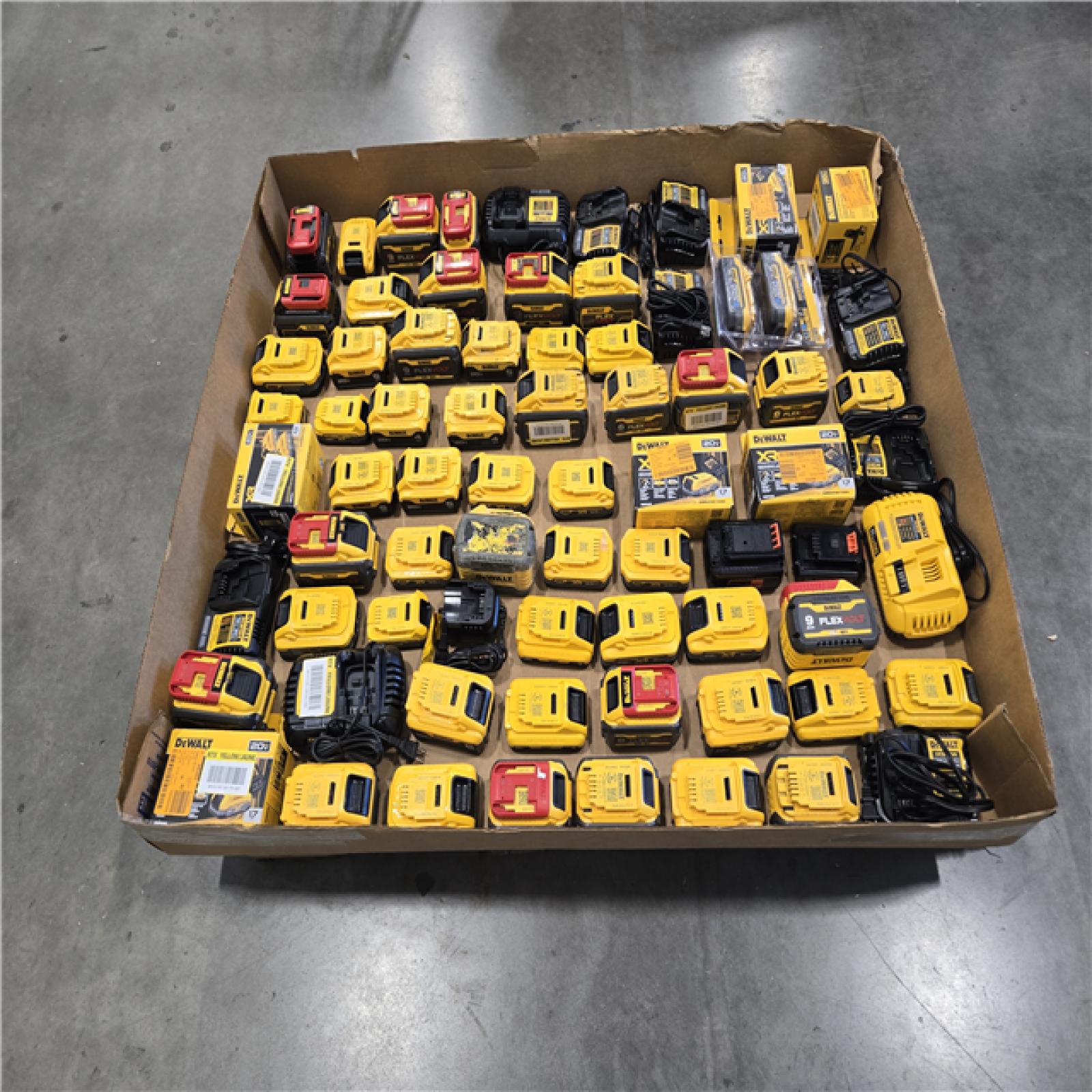 DALLAS LOCATION AS-IS- BATTERY PALLET