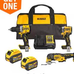 NEW! - DEWALT 20V MAX Lithium-Ion Cordless 3-Tool Combo Kit