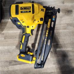 HOUSTON LOCATION - AS-IS DeWalt 20V 16 Gauge Cordless Angled Finish Nailer Kit W/ 2Ah Battery