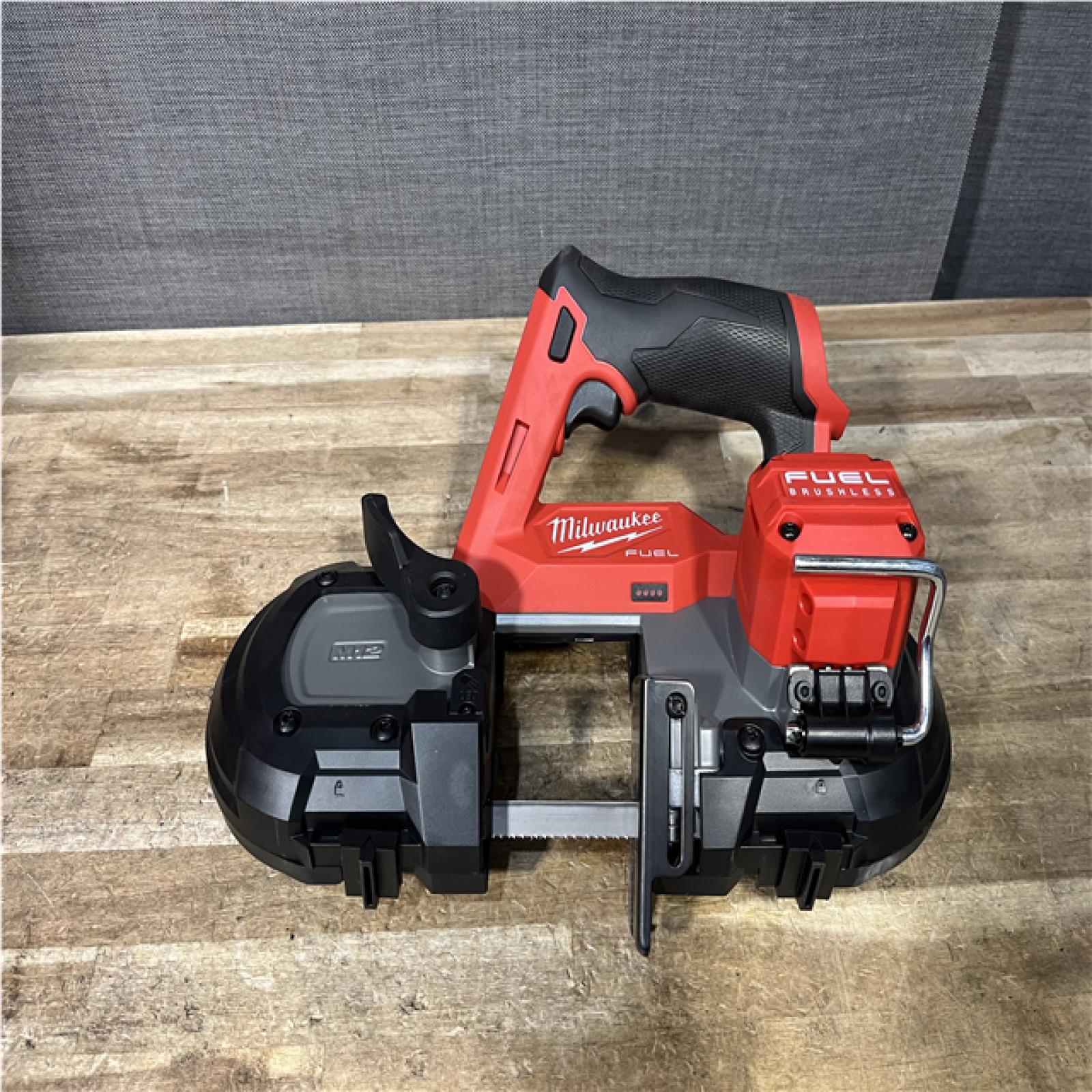 Houston Location AS-IS Milwaukee FUEL 12V Lithium-Ion Cordless Compact Band Saw (Tool-Only)