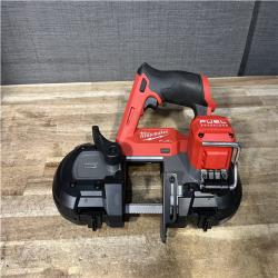 Houston Location AS-IS Milwaukee FUEL 12V Lithium-Ion Cordless Compact Band Saw (Tool-Only)