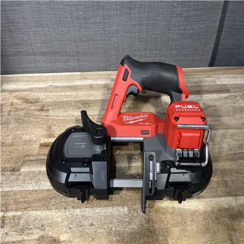Houston Location AS-IS Milwaukee FUEL 12V Lithium-Ion Cordless Compact Band Saw (Tool-Only)