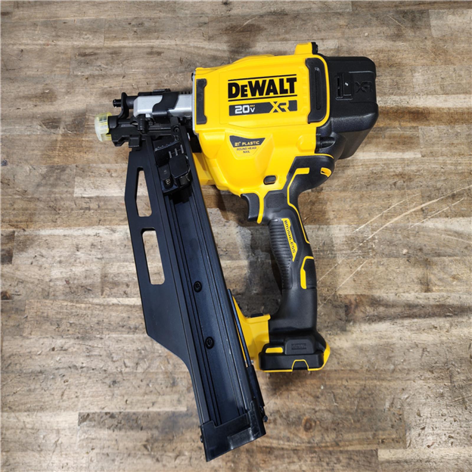 HOUSTON LOCATION - AS-IS (APPEARS LIKE NEW) DeWalt 20V MAX Cordless 21 Deg Framing Nailer Tool Only 20 V