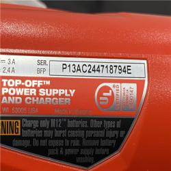 AS-IS Milwaukee Men's X-Large 12V Lithium-Ion Cordless TOUGHSHELL Black Heated Jacket (Jacket Only)