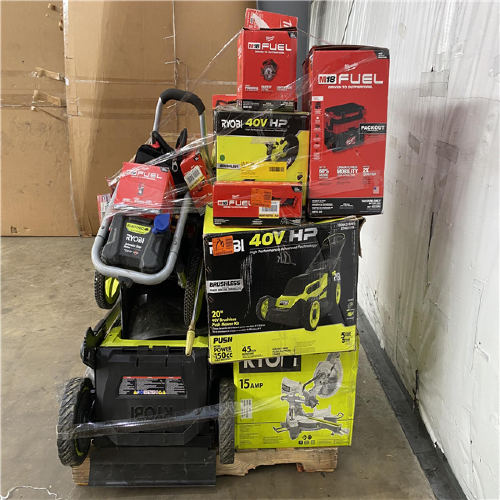 Houston Location AS IS - Tool Pallet