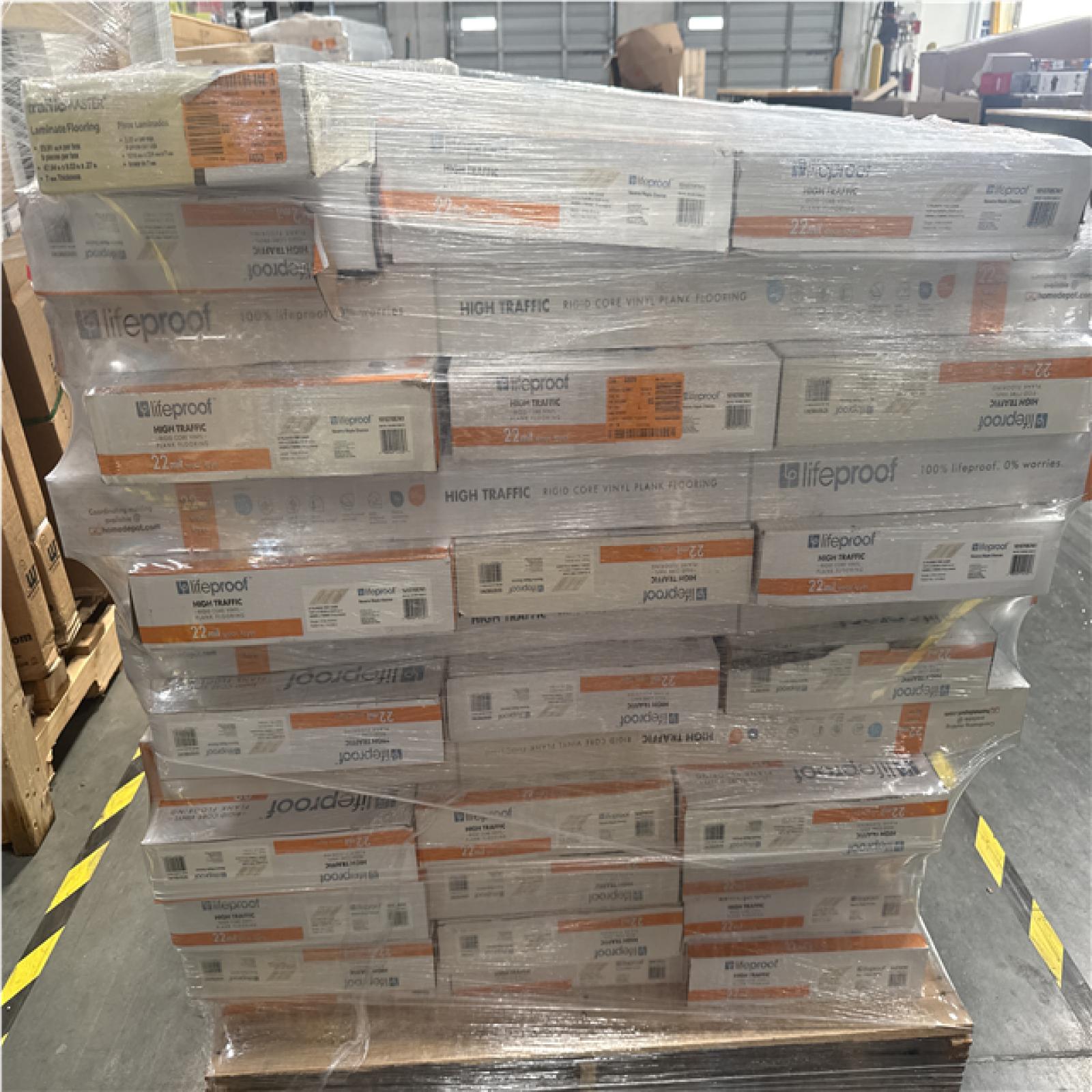 CALIFORNIA AS IS LIFEPROOF VINYL PLANK FLOORING