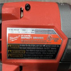 AS-IS Milwaukee FUEL 18V Lithium-Ion Brushless Cordless Hammer Drill and Impact Driver Combo Kit