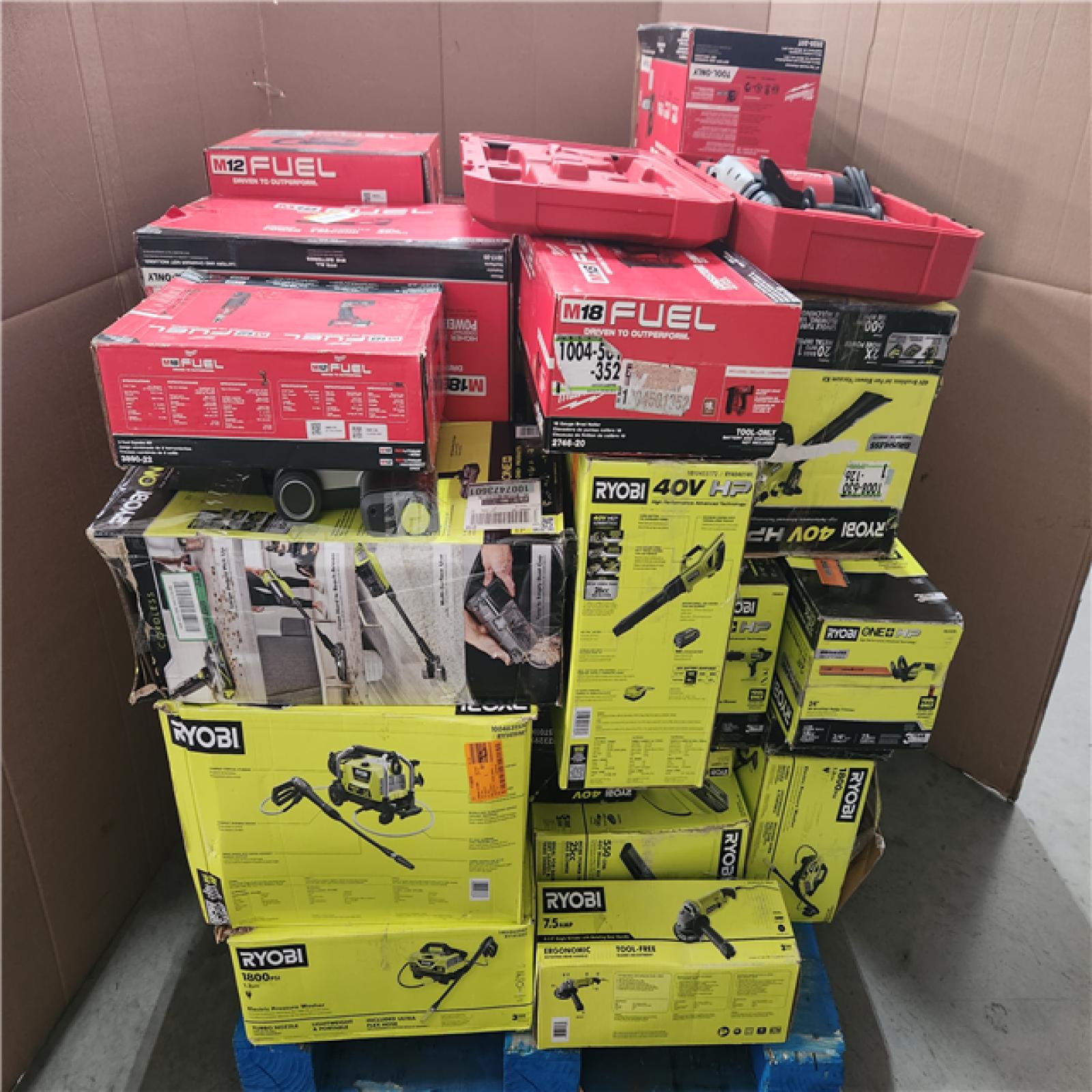 CALIFORNIA AS-IS TOOL PALLET