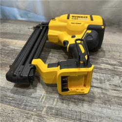 AS-IS DEWALT 20V MAX XR Lithium-Ion Electric Cordless 18-Gauge Brad Nailer (Tool Only)