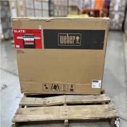 DALLAS LOCATION- Weber Slate Griddle 3-Burner Natural Gas 30 in. Flat Top Grill in Black with Thermometer