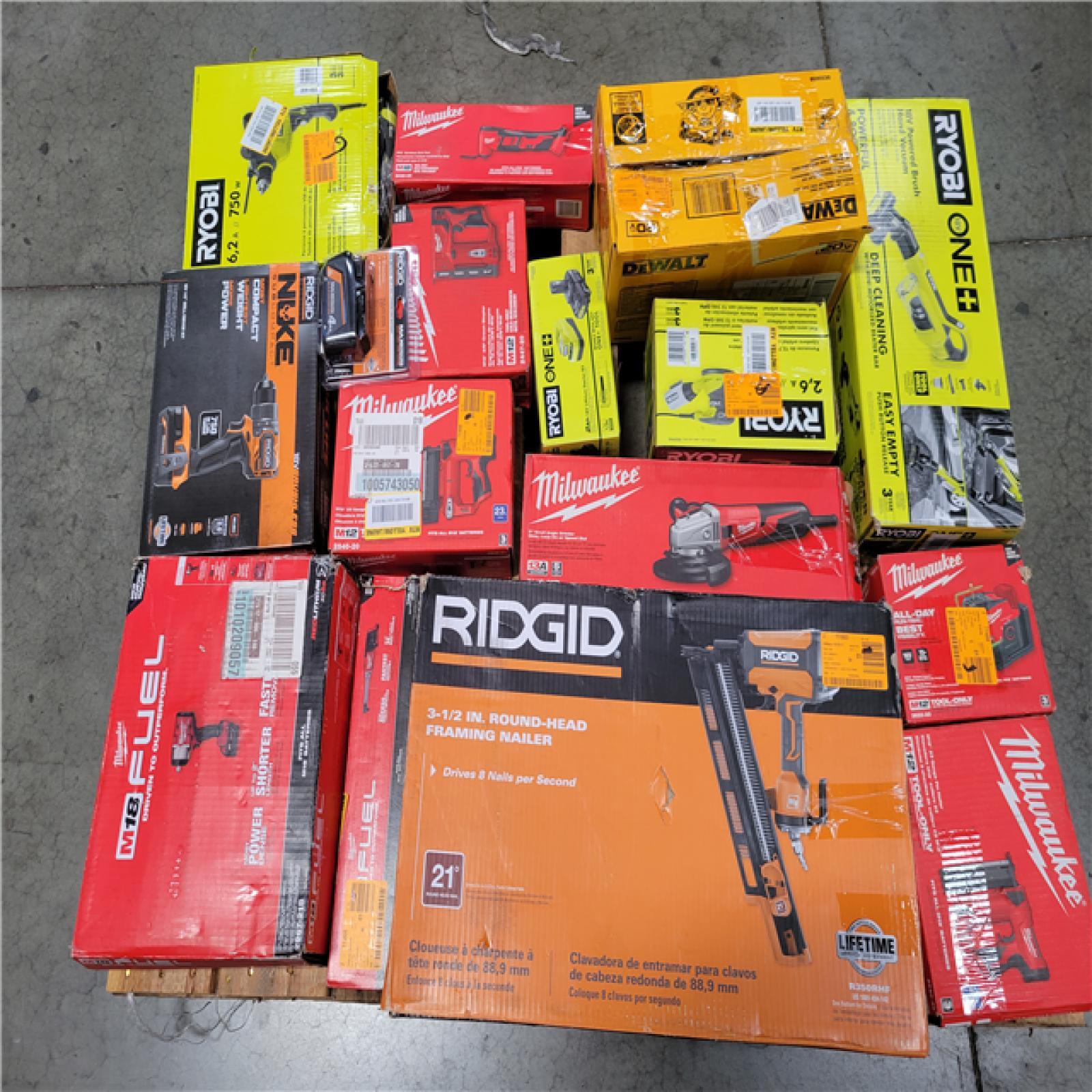CALIFORNIA AS-IS TOOL PALLET
