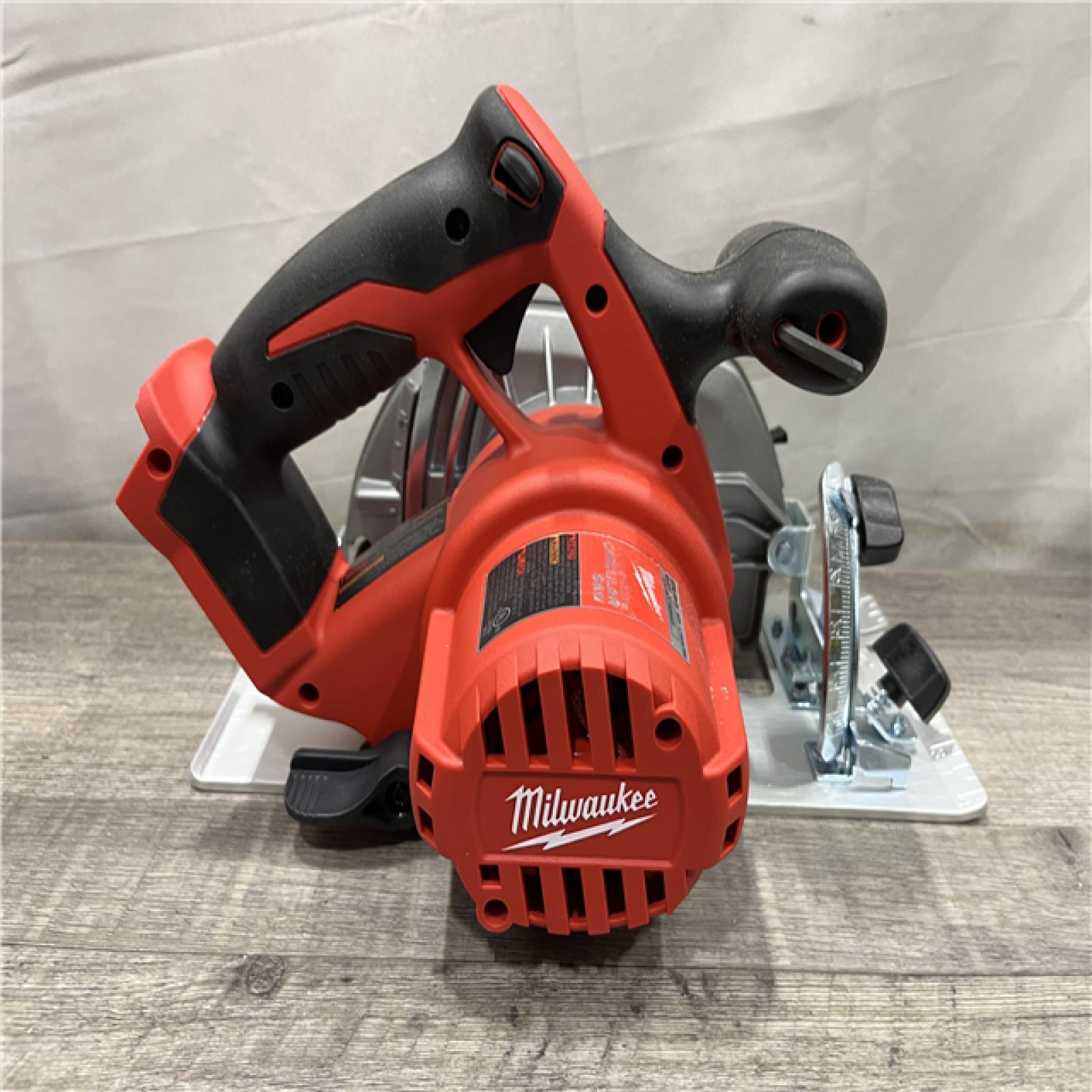 AS-IS Milwaukee 18V Lithium-Ion Cordless 6-1/2 in. Circular Saw (Tool-Only)