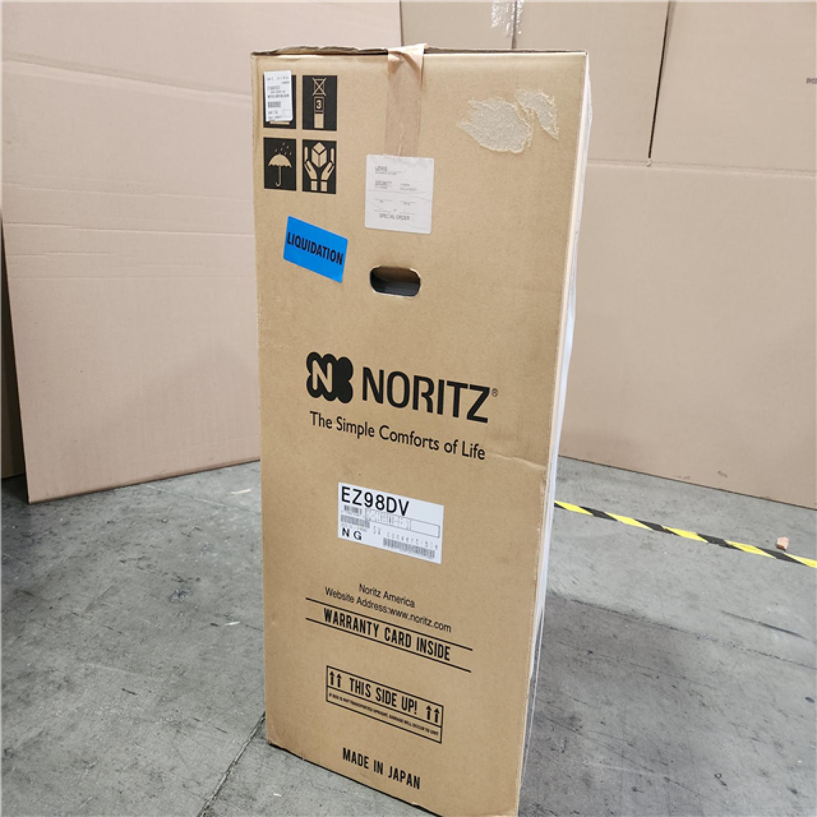 Phoenix NEW Noritz Ez98 9.8 GPM Res NG Hi Efficiency Indr/Outdr Tankless Water Heater (SEALED)