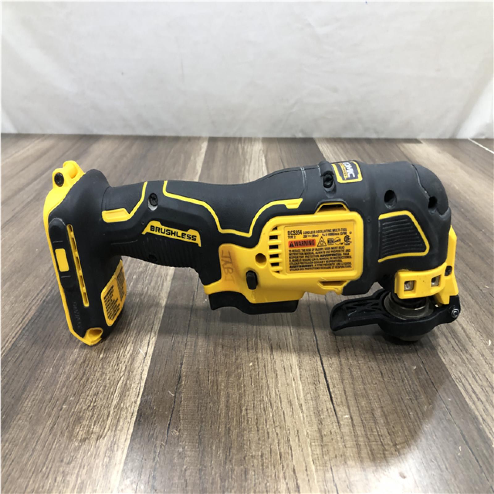 AS-IS DEWALT ATOMIC 20V MAX Cordless Brushless Oscillating Multi Tool (Tool Only)