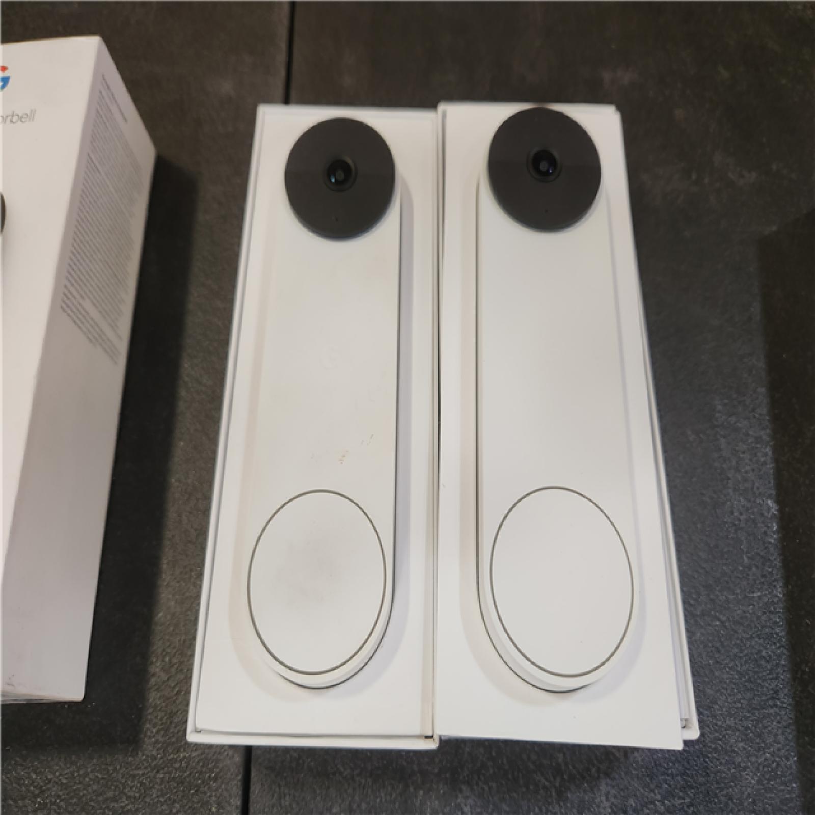 Phoenix Google Nest Doorbell (Battery) - Smart Wi-Fi Video Doorbell Camera (2-Pack)