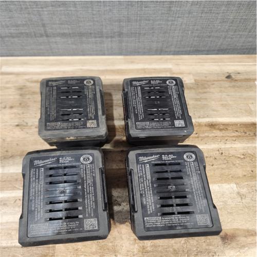 HOUSTON LOCATION - AS-IS Milwaukee Battery pack QTY 4
