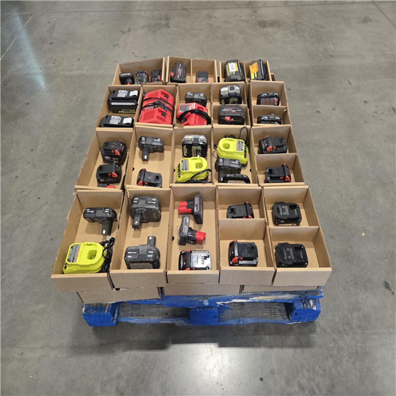 DALLAS LOCATION AS-IS- BATTERY PALLET