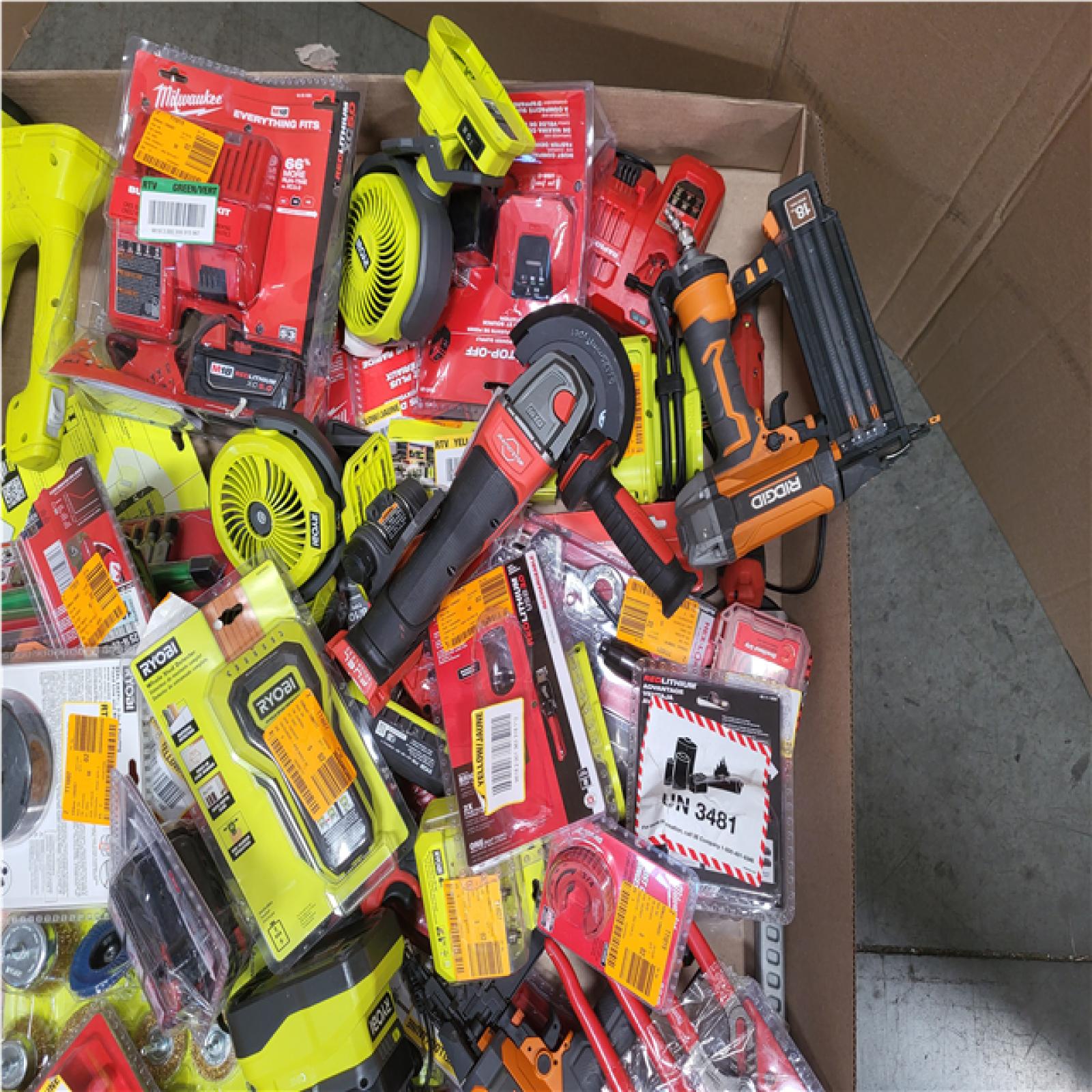 CALIFORNIA AS-IS TOOL PALLET