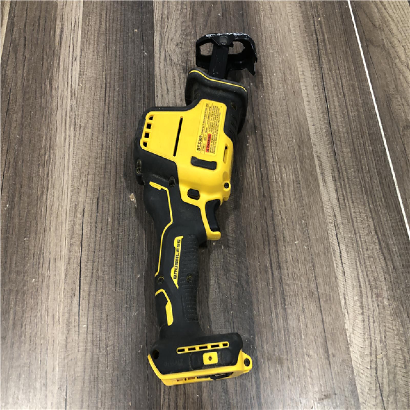 AS-IS DEWALT ATOMIC 20V MAX Cordless Brushless Compact Reciprocating Saw (Tool Only)