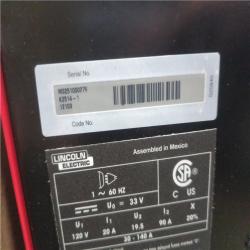 CALIFORNIA AS-IS lINCOLN ELECTRIC WELD-PAK