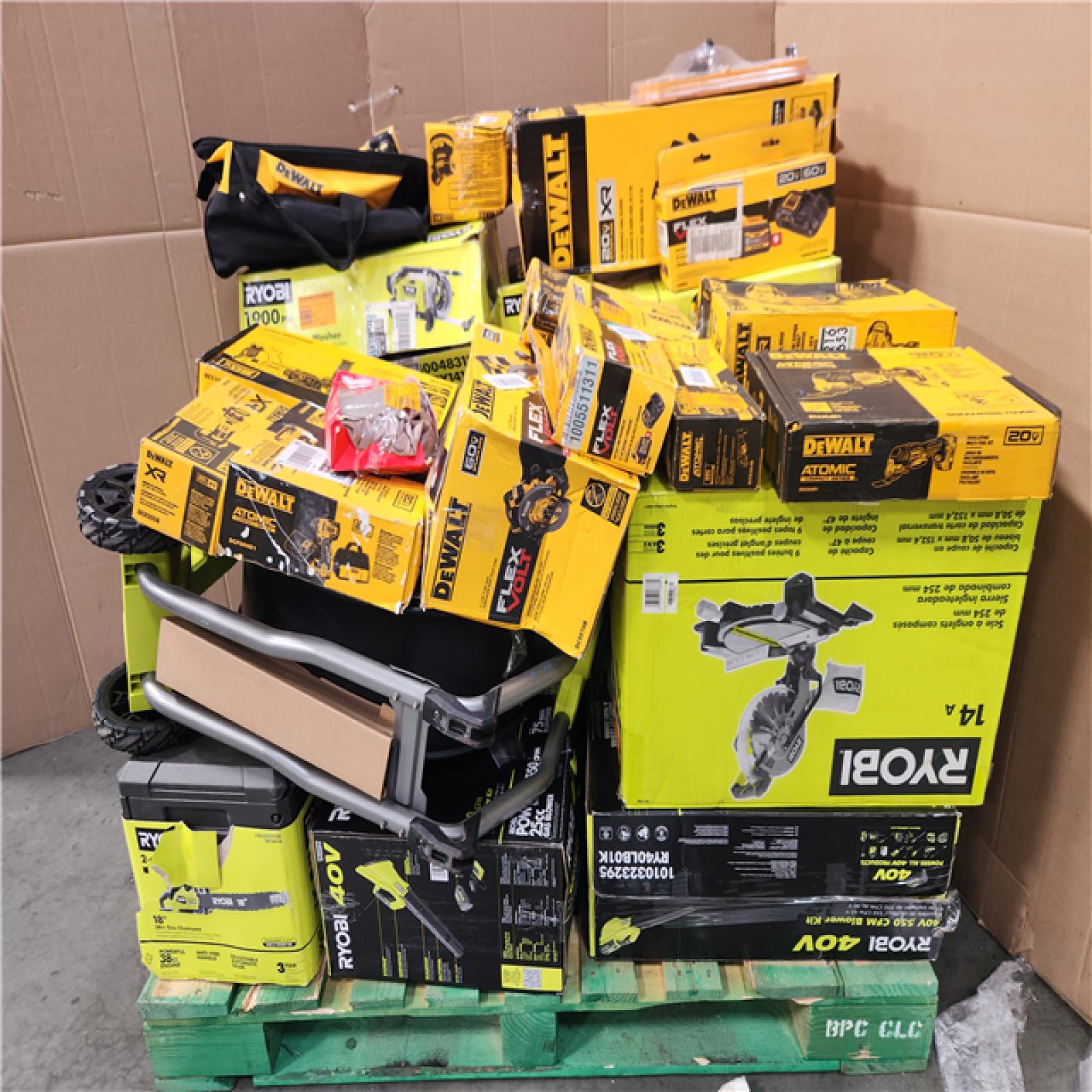 CALIFORNIA AS-IS TOOL PALLET