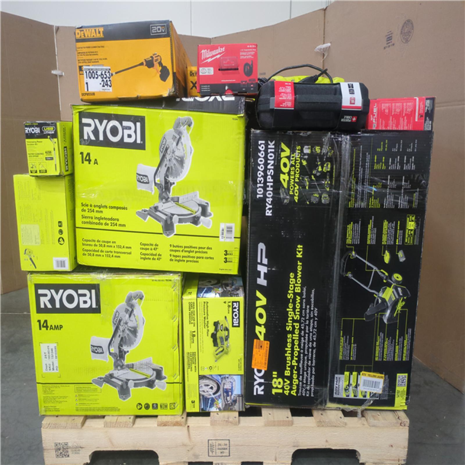 CALIFORNIA AS-IS TOOL PALLET