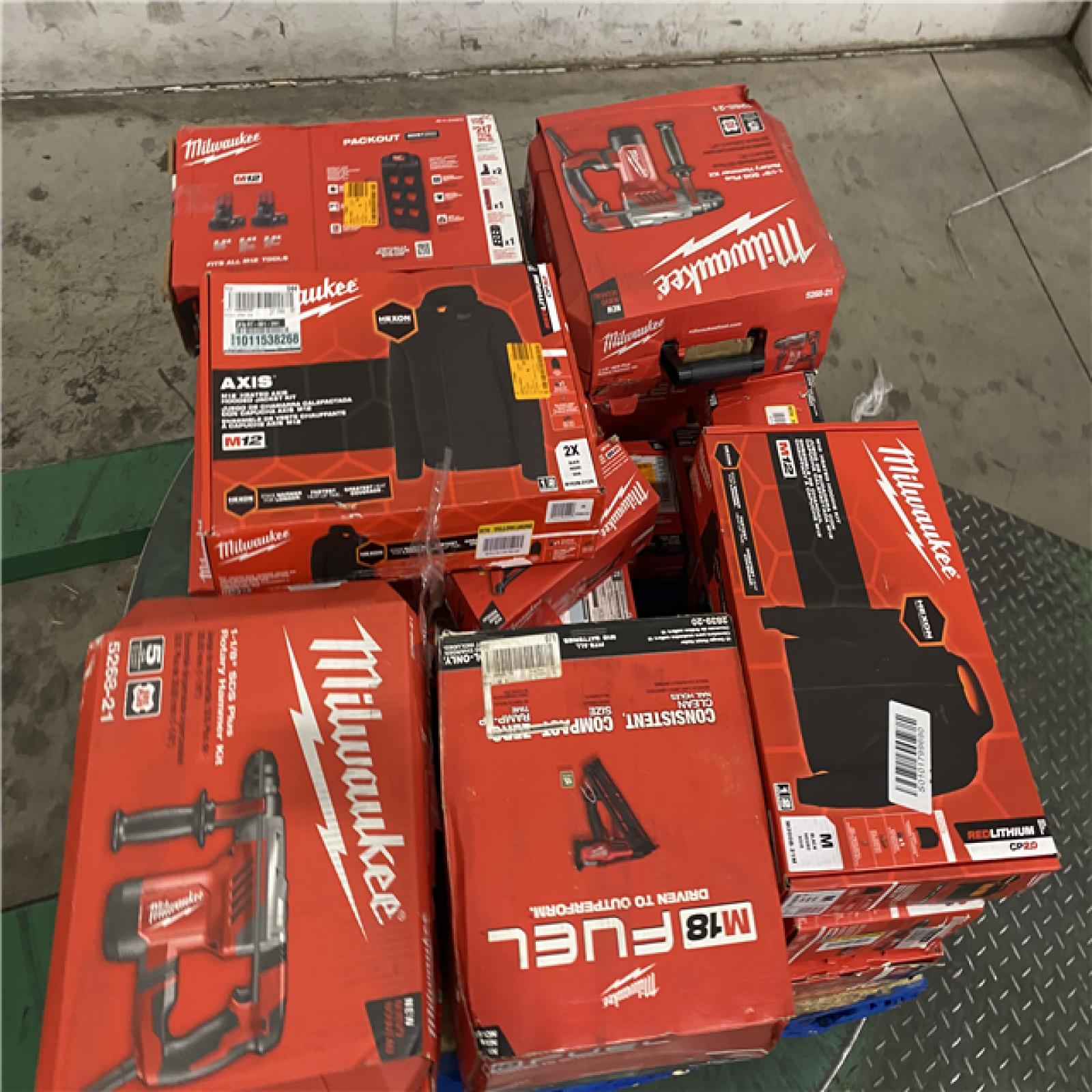 Dallas Location - As-Is MILWAUKEE Tool Pallet