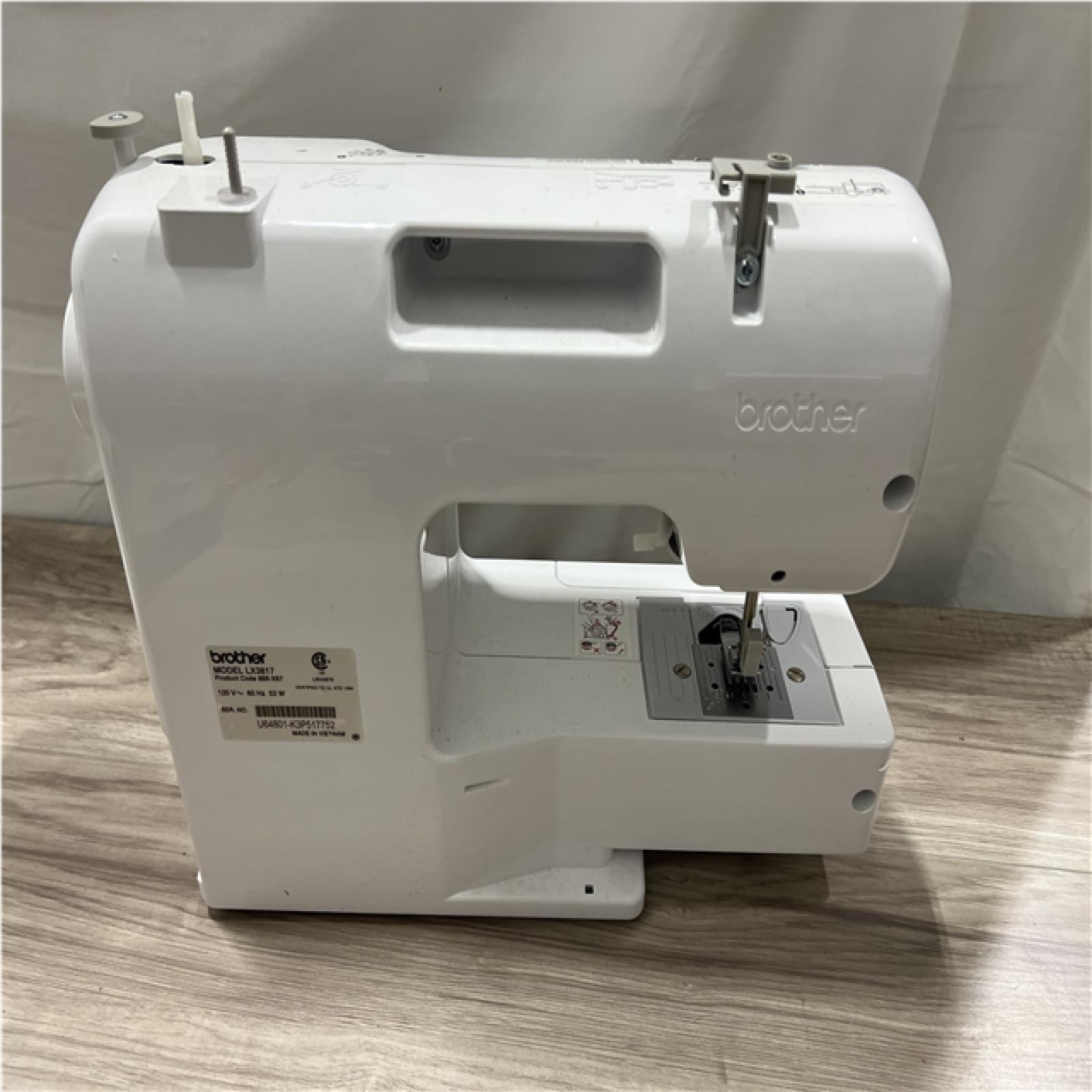 AS-IS Brother LX3817 Sewing Machine with 17 Built-in Stitches