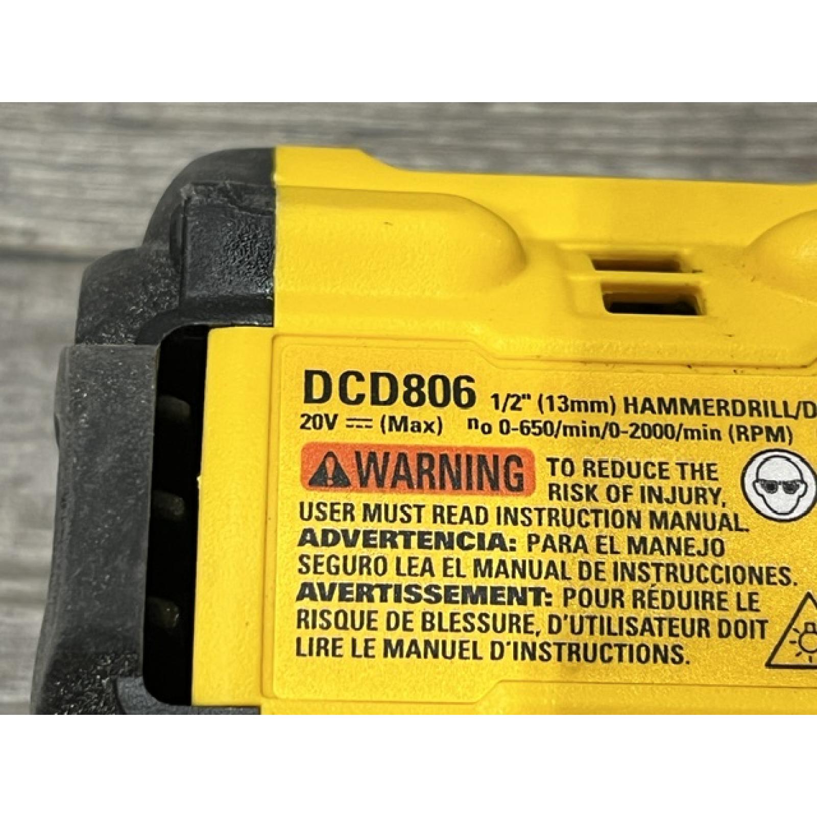 AS-IS DEWALT 20V XR Lithium-Ion Cordless 2-Tool Combo Kit