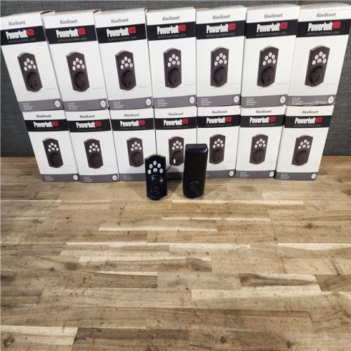 HOUSTON LOCATION - AS-IS KIWKSET POWERBOLT 240 KEYPAD ELECTRONIC LOCK (QTY - 14)