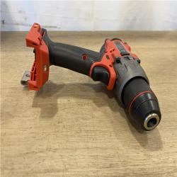 AS-IS Milwaukee M18 FUEL 18V Lithium-Ion Brushless Cordless Hammer Drill (Tool-Only) W/SHOCKWAVE Carbide Hammer Drill Bit Set (5-Piece)