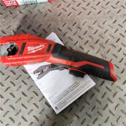 Houston location- AS-IS Milwaukee 2471-20 M12 12V Copper Tubing Cutter (Tool Only)