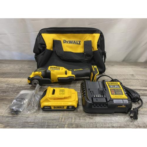 AS-IS DEWALT ATOMIC 20V MAX Cordless Brushless Oscillating Multi Tool Kit