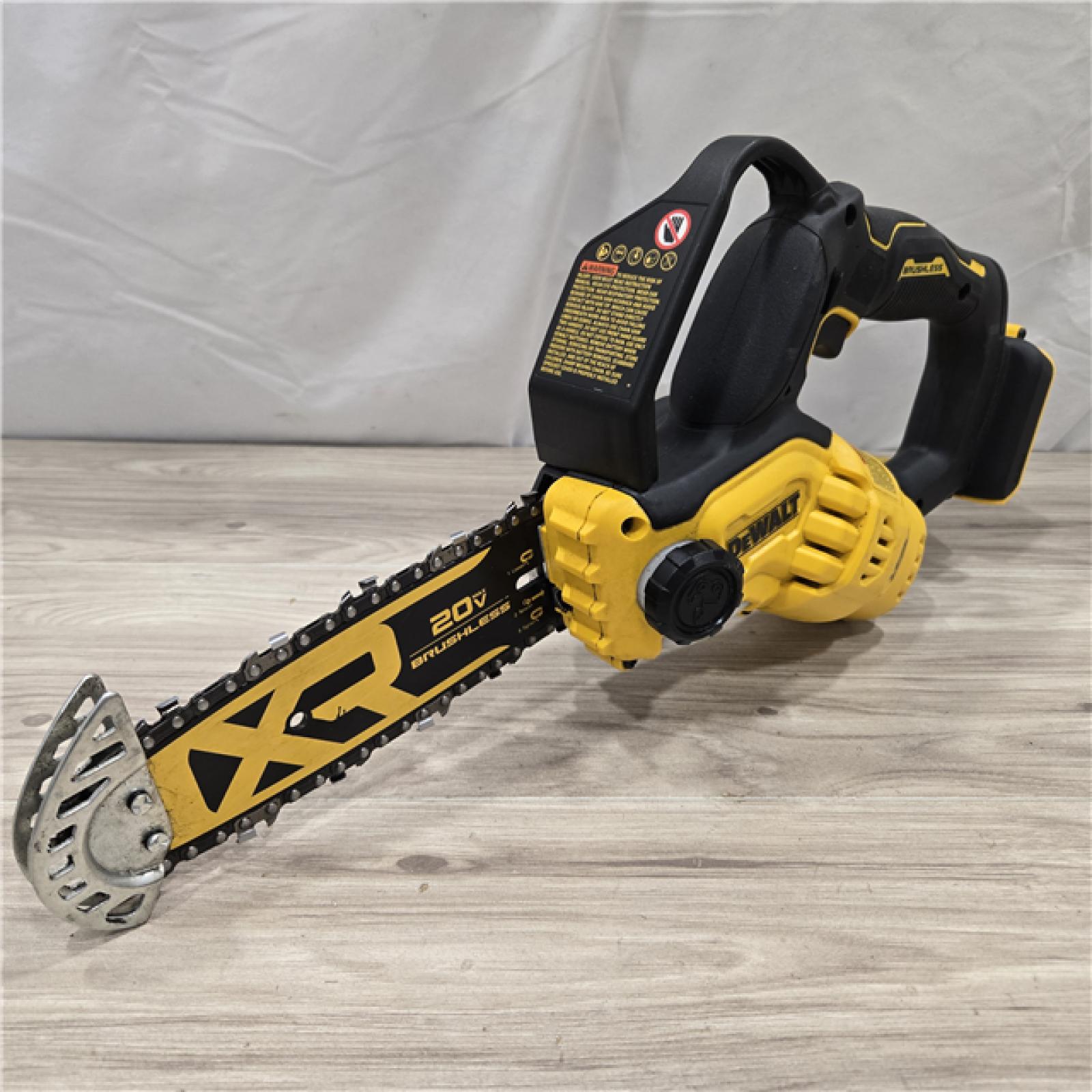 AS-IS DeWalt 20V MAX 8 in. Cordless Pruning Chainsaw (Tool Only)