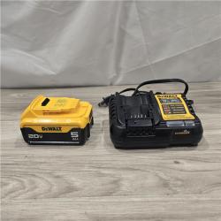 AS-IS DEWALT 20-Volt Maximum XR 5.0 Ah Battery Pack and Charger Kit