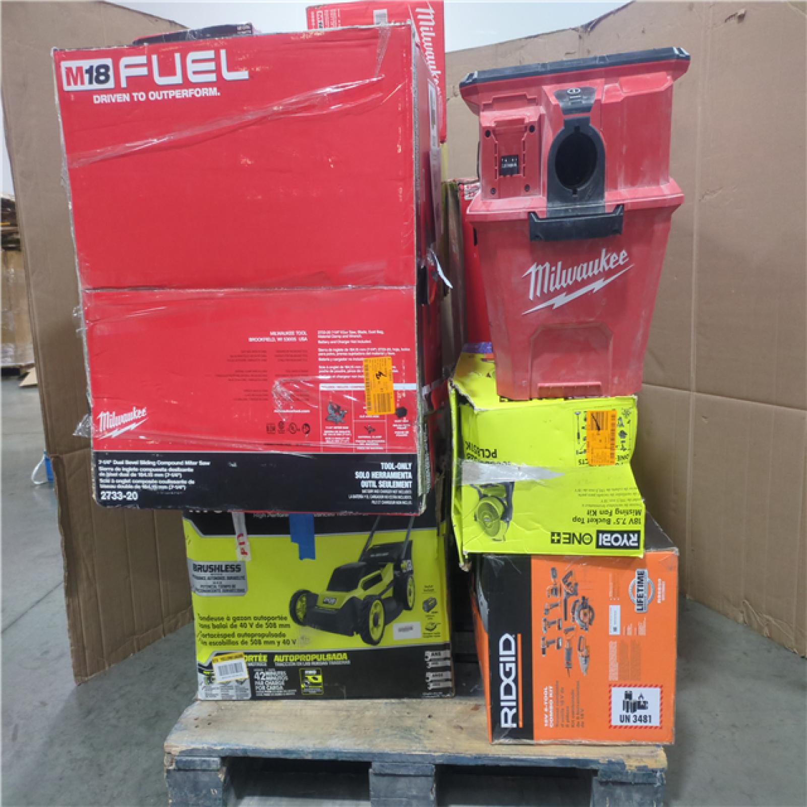 CALIFORNIA AS-IS TOOL PALLET