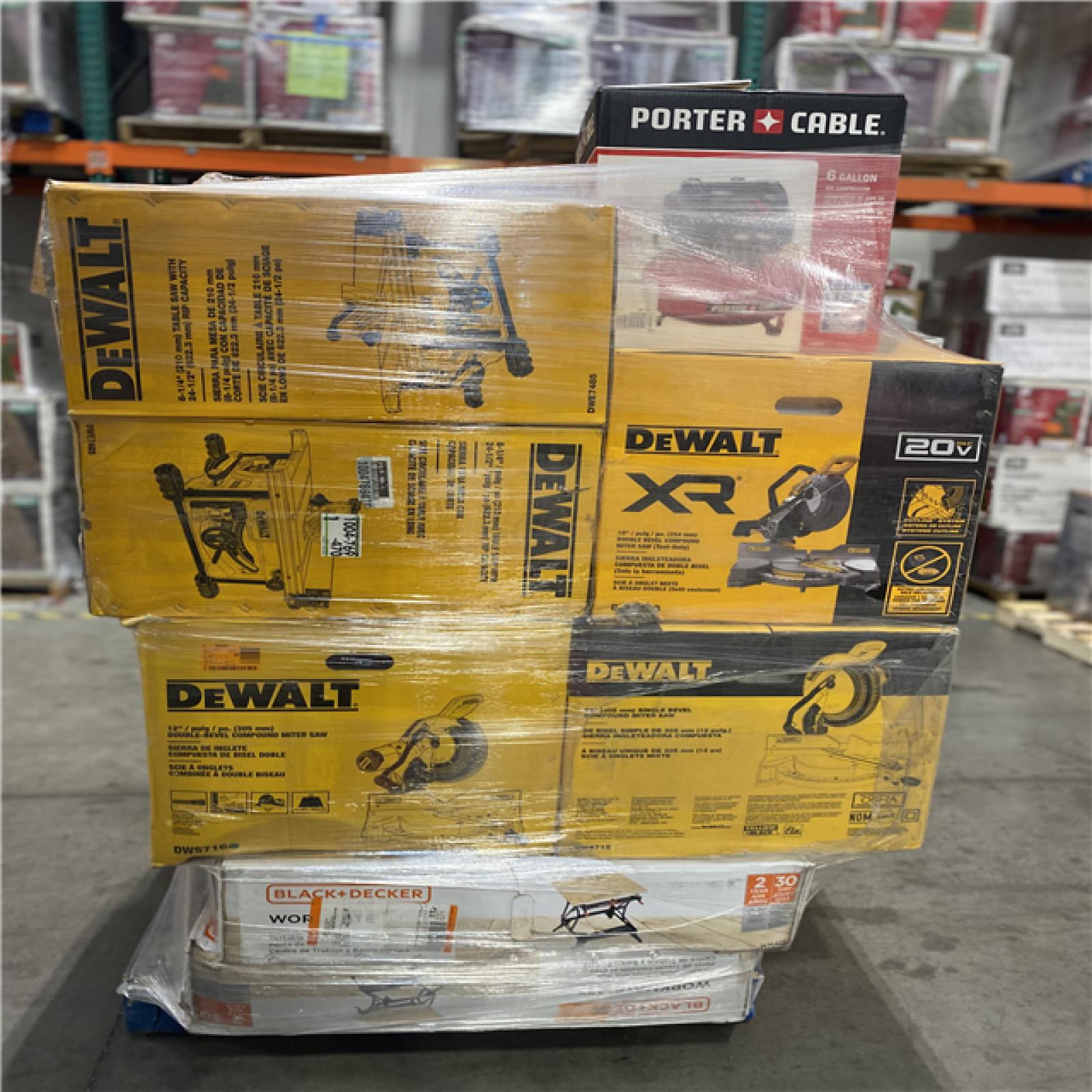 Dallas Location - As-Is DEWALT Tool Pallet