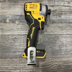 AS-IS DEWALT Atomic 20V Max Lithium-Ion Brushless Cordless Compact 1/4 in. Impact Driver Kit