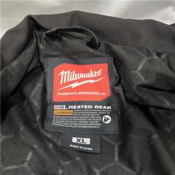 AS-IS Men's Black XL M12 12V Cordless TOUGHSHELL Red Heated Jacket Kit