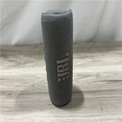AS-IS JBL Flip 6 Gray Portable Bluetooth Speaker