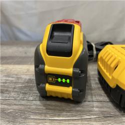 AS-IS DEWALT 20V/60V MAX FLEXVOLT Lithium-Ion 9.0Ah Battery and Charger Starter Kit