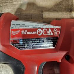 HOUSTON LOCATION - AS - IS Milwaukee M12 12-Volt 23-Gauge Lithium-Ion Cordless Pin Nailer (Tool-Only)