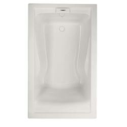 Phoenix NEW American Standard EverClean 60 in. x 36 in. Rectangular Soaking Bathtub with Reversible Hand Drain in White