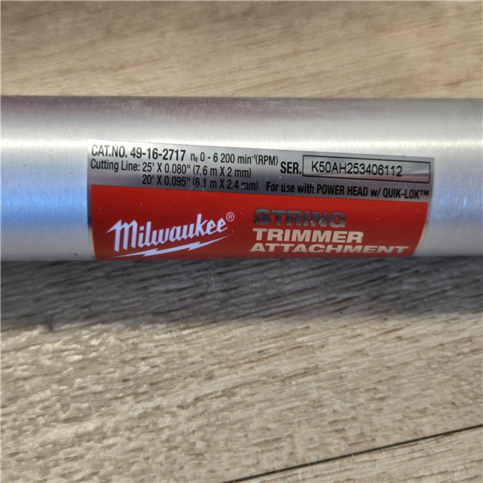 AS-IS Milwaukee FUEL 18V 16 in. Brushless Cordless Battery Powered String Trimmer Kit